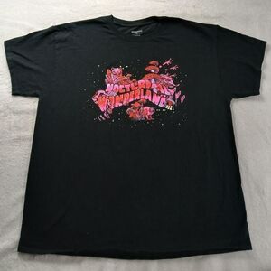 Nocturnal Wonderland 2022 Concert Festival T-Shirt back to back print Size XL